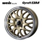 ウェッズ グラフト 9M ゴールド/リムポリッシュ 14×4.5 +45 4/100 73 新品ホイール1本　