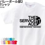 Tシャツ 半袖 バレー部 トレーニングウェア 練習着 バレーボール クラブ 部活 チーム ユニフォーム オリジナル 名入れ 英字 おしゃれ TB-VB2