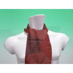 [ ascot tie also ] man and woman use scarf silk red tea color aperture stop plum pattern little thick cloth little with translation click post shipping ( post mailing hour designation un- possible )