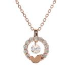 Yahoo! Yahoo!ショッピング(ヤフー ショッピング)ネックレス CZダイヤモンド レディース ダンシングストーン 揺れる シルバー925 シンプル パーティー 送料無料