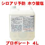 ショッピングクリア シロアリ 対策 プロボレート 4L ホウ酸塩 低臭 水性 クリア 防腐 防虫 白蟻予防剤 業務用