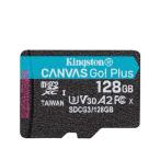キングストン microSD 128GB 170MB/s UHS-I U3 V30 A2 Nintendo Switch動作確認済 Canvas Go! Plus SDCG3/128GB