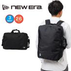ニューエラ ビジネスバッグ 3WAY NEW ERA ブラック スリーウェイ ブリーフバッグ 26L ビジネスリュック カジュアル 私服 スーツ リュックサック 14521357