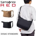 ショッピングサムソナイト サムソナイト レッド ショルダーバッグ Mサイズ Samsonite RED エクスサック スタンダード メンズ レディース ショルダーバック