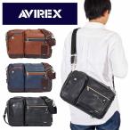 アビレックス ショルダーバッグ ボディバッグ 2WAY AVIREX バッグ 合皮 大きめ 大容量 アヴィレックス メンズ ショルダーバック AX5004