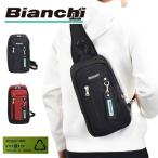ビアンキ ボディバッグ Bianchi メンズ レディース リサイクル繊維使用 ボディバック ショルダーバッグ ワンショルダーバッグ 軽量 軽い 人気 LBRY-01