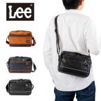 ショッピングショルダーバッグ メンズ Lee リー ショルダーバッグ メンズ レディース ブランド 合皮 ショルダーバック 斜め掛けバッグ シンプル コンパクト おしゃれ 320-3108