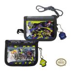 キッズ 財布 男の子 Splatoon3 スプラトゥーン3 二つ折り財布 小学生 ネックストラップ ラウンドファスナー ウォレット キャラクター イカ タコ SPT1213 SPT1223
