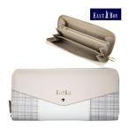 財布 レディース 長財布 EASTBOY イーストボーイ キッズ 子供 中学生 高校生 女子 ブランド かわいい フローズンチェック ラウンドファスナー長財布 EBS-0251