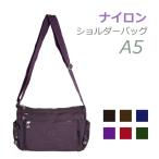 斜めがけバッグ ショルダーバック ショルダーバッグ レディース 黒 赤 Melody ナイロンショルダーバッグ  ny073