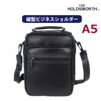 斜めがけバッグ メンズ ショルダーバック 斜め掛け バッグ 黒 軽量 ミニショルダー メンズバッグ HOLDSWORTH 縦型 ビジネスショルダー 3904