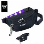  поясная сумка Kids женщина сумка "body" наклонный .. Корея сумка мода . чёрный фиолетовый RHAPSUP кольцо петелька сумка-пояс dgr-632