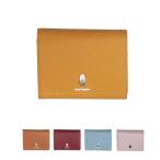 財布 レディース 二つ折り財布 使いやすい コンパクト 2つ折り財布 水色 ピンク ush Puppies ハッシュパピー チェルシー L字ファスナー二つ折り財布 hp2004