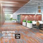 [ каждый цвет 12 листов единица измерения ] солнечный getsu ковровая плитка DT-7600 F-eco / DT-7610 F-eco earth Palette p разряд * основа F / цвет F 25x100cm все 3 цвет 