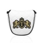  Golf крышка головки цилиндров короткая клюшка покрытие колотушка короткая клюшка магнит тип PU кожа водонепроницаемый стеганое полотно лев белый модный легкий 