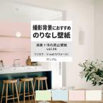 壁紙 サンプル A4 壁紙クロス 織物調 無地 パステル 消臭 汚れ防止リリカラ DIY 壁紙の上から貼れる壁紙