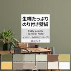 壁紙 のり付き 15m おしゃれ 壁紙クロス 張り替え 自分で ペイント調 くすみカラー ホワイト ベージュ サンゲツ DIY 壁紙の上から貼れる壁紙