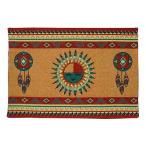 メール便可 太陽神 サンフェイス ネイティブ カチナ ランチョンマット ランチマット キッチン 雑貨 PM265