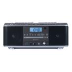 AX-KCRW70-S 東芝 CDラジオカセットレコーダー シルバー AUREX ワイドFM対応 ラジカセ