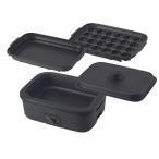 EJ-DE30-BA 象印 デイリーコンパクトプレート ブラック ホットプレート 無水調理対応