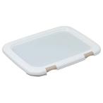 I-4967576378086 Iris o-yama безграничный протекать . трудно домашнее животное tray широкий белый FMT-635 туалет tray 