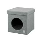 I-4967576684224 Iris o-yamaRM домашнее животное house серый Ruffmew( черновой Mu ) RFM-HSN40 подушка имеется складной возможность выдерживаемая нагрузка 80kg