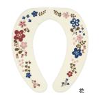 Li4973381228157 SANKO.. только поглощение дезодорация Ben The сиденье рисунок KI-09 цветок сиденье для унитаза сиденье 