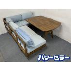 unico/ウニコ ダイニングセット SWELLA スウェラ ダイニング3点セット W1400 L字ベンチソファー 中古家具 店頭引取歓迎 R7949