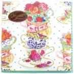 ペーパーナプキン[メール便OK]　ティーカップ●カクテルサイズ●Caspari[Masaki Ryo]マサキリョウ20枚入り・ナプキン・パーティー