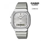 【CASIO CLASSIC(カシオ クラシック） 国内正規品】 CASIO カシオ AQ-240E-7AJF デジアナ メンズ腕時計 ホワイト 樹脂バンド 日常生活防水 レトロ シンプル デザ