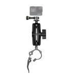 Kaedear カエディア バイク アクション カメラ マウント 自転車 オートバイ 用 クリップマウント ウェアラブルカメラ カメラ固定用 アルミ製 KDR-GP1