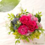 プリザーブドフラワー「アリエル・ローズ」クリアケース付き 誕生日 贈り物 記念日 母の日 敬老の日 プレゼント ギフト 花 お祝い