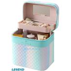 メイクボックス 1段トレイ コスメボックス 鏡付き 大容量 化粧品収納ボックス プロ仕様 化粧箱 化粧ボックス ネイルグッズ 化粧品入れ