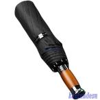 傘 折りたたみ傘 自動開閉式折りたたみ傘 10骨 ワンタッチ 自動開閉 日傘 紳士傘 折り畳み傘 無垢材のハンドル メンズ 傘 晴雨兼用傘