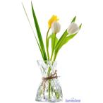 ショッピング花瓶 花瓶 おしゃれ ガラスベース 小さい 折り紙花瓶 手作り 一輪挿し 花器 インテリア 花活け フラワーベース インテリア 生け花 観葉植物