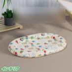 ひんやりマット クッション 冷却マット 爽やか 猫 涼感マット 涼しい 暑さ対策 蒸れにくい おしゃれ 可愛い 楕円形 花柄 マット 防水
