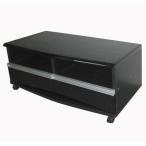 テレビ台 キャスター付 ハルク 幅100cm ブラック