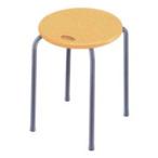 パイプ椅子 スタッキングチェア オフィスチェア 会議用チェア 会議椅子 チェア スツール 事務椅子 椅子 パソコンチェア デスクチェア pc ナチュラル/シルバー