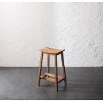 カウンターチェア 椅子 スツール おしゃれ 北欧 アンティーク チェア ( ハイタイプ1P ) 座面高62 板座 コンパクト 小さめ アジアン バリ風 ヴィンテージ レトロ