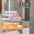 ダンス用 鏡 姿見 全身 壁掛け オーダーミラー 日本製 ガラス 501-600 mm × 1401-1500 mm ご注文用 大阪 鏡販売 1年保証