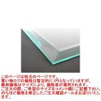 ガラス 板ガラス(長方形 正方形)国産の硝子 板硝子(板厚5ミリ) 超幅広面取り加工(面取り幅約18ミリ)