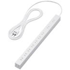  Elecom юридическое лицо предназначенный 10 выход ответвление /2P/3m/ с магнитом ./ белый T-H0203WH