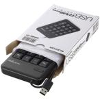 エレコム USBテンキーボード/メンブレン/ブラック/RoHS指令準拠 TK-TCM011BK/RS