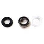 市販風キットA1 ダイワ4mm ラインローラー 2BB ベアリング化キット 白カラー,DDL740,パッキン