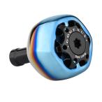 TA38S-SJBK チタン 38mm 20g ゴメクサス パワー ハンドル ノブ ダイワS シマノA 4mm