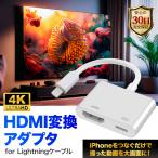 iPhone HDMI 変換アダプター 変換ケーブル iPad Lightningライトニング 携帯の画面をテレビに映す 大画面 1080P