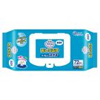 【ケース販売】アテント 流せるおしりふき 72枚入り×12袋入り 無香料 ノンアルコール 大王製紙 お尻 清拭 介護用品 高齢者 2025 2026