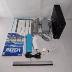 Wii корпус ( черный ) Wii дистанционный пульт плюс 2 шт,Wii спорт resort включение в покупку [ производитель производство конец ]