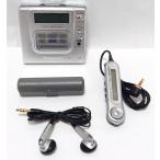Panasonic Panasonic SJ-MR220-S серебряный портативный MD магнитофон MDLP соответствует (MD запись воспроизведение двоякое применение машина / запись повторный /MD плеер )