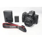 Canon беззеркальный однообъективный камера EOS Kiss M стандарт zoom комплект черный EOSKISSMBK-1545ISSTMLK